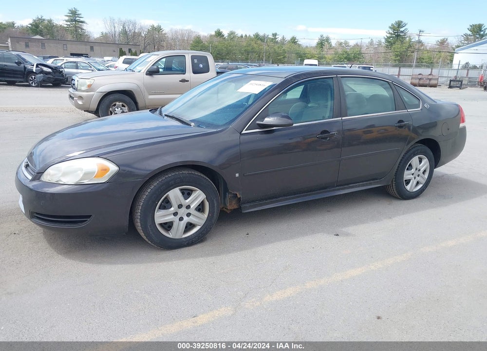2009 CHEVROLET IMPALA LS VIN: 2G1WB57K491108950