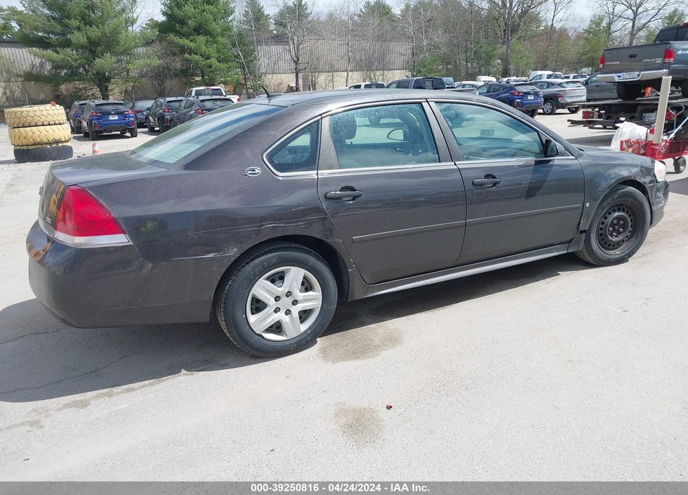 2009 CHEVROLET IMPALA LS VIN: 2G1WB57K491108950