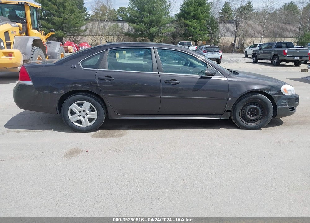 2009 CHEVROLET IMPALA LS VIN: 2G1WB57K491108950