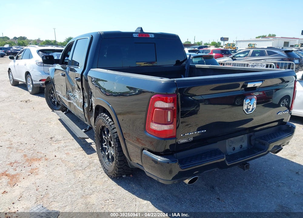2019 RAM 1500 LIMITED 4X4 5'7 BOX VIN: 1C6SRFHT9KN620164