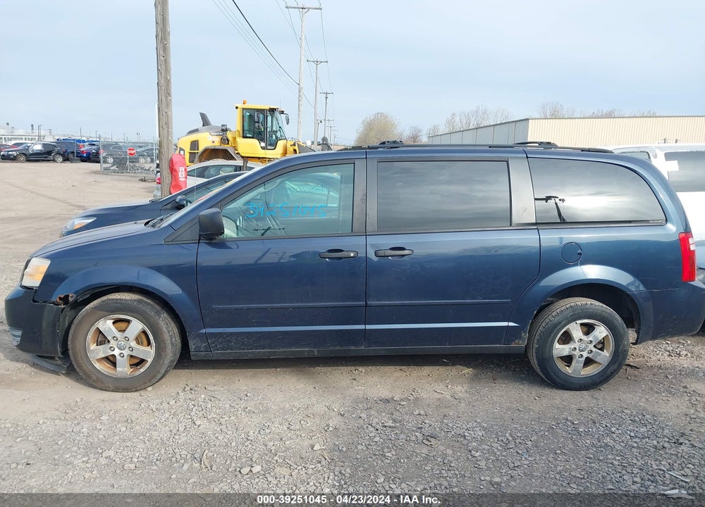 2008 DODGE GRAND CARAVAN SE VIN: 1D8HN44H78B185256
