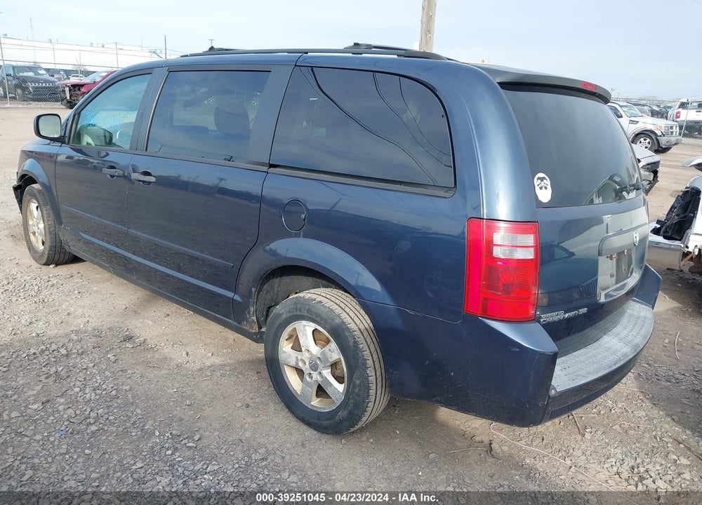 2008 DODGE GRAND CARAVAN SE VIN: 1D8HN44H78B185256