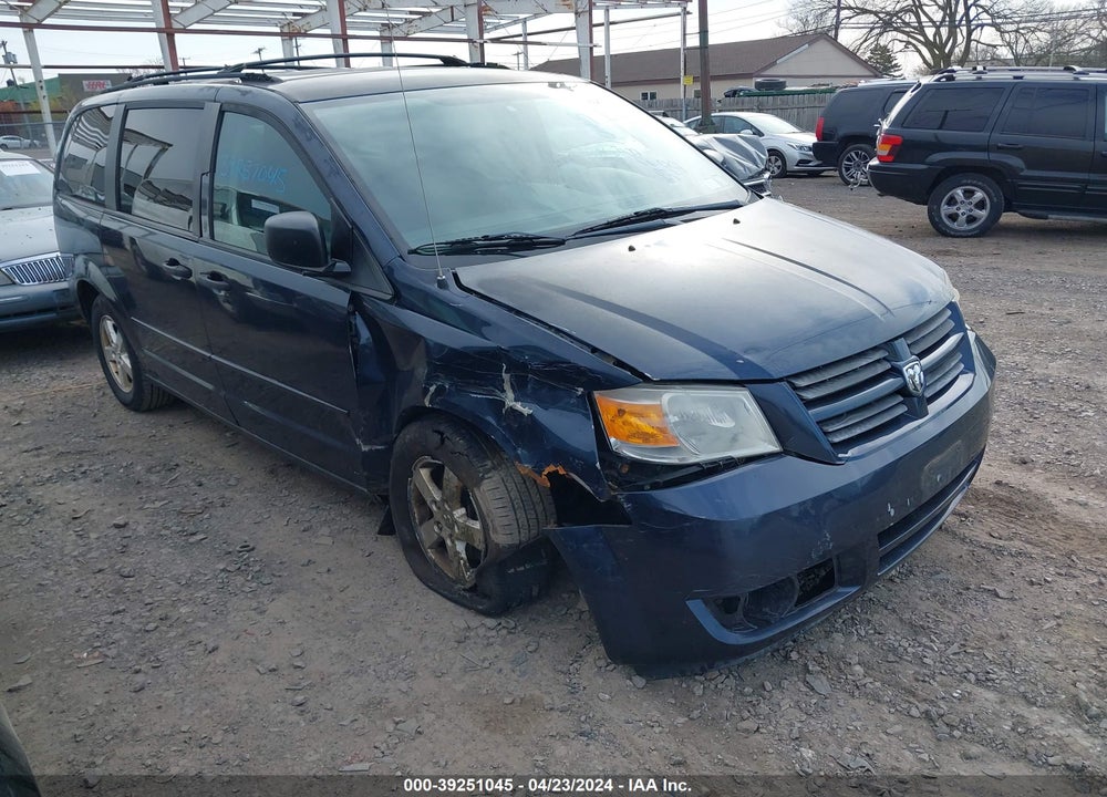 2008 DODGE GRAND CARAVAN SE VIN: 1D8HN44H78B185256