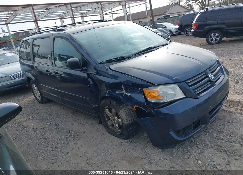 2008 DODGE GRAND CARAVAN SE VIN: 1D8HN44H78B185256