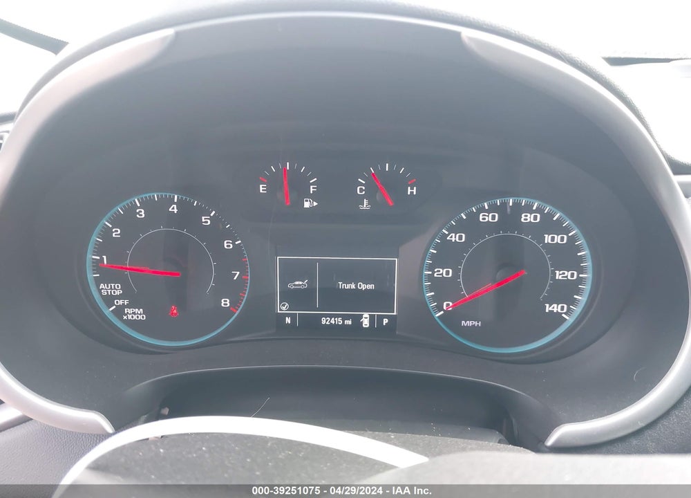 2021 CHEVROLET MALIBU FWD 1FL VIN: 1G1ZC5ST5MF054537