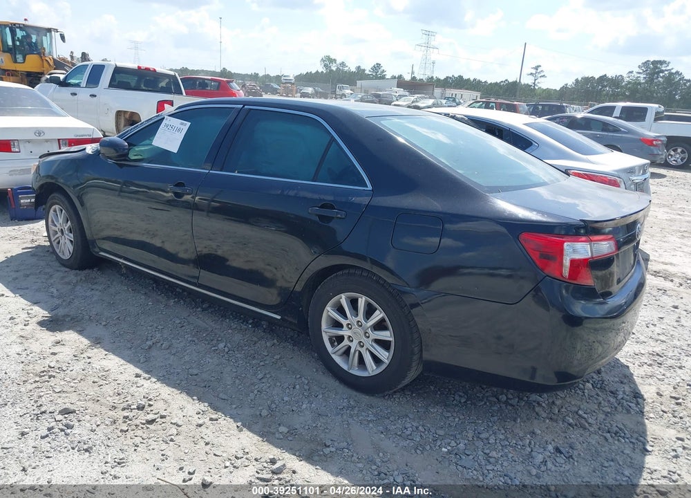 2013 TOYOTA CAMRY LE VIN: 4T1BF1FKXDU658960