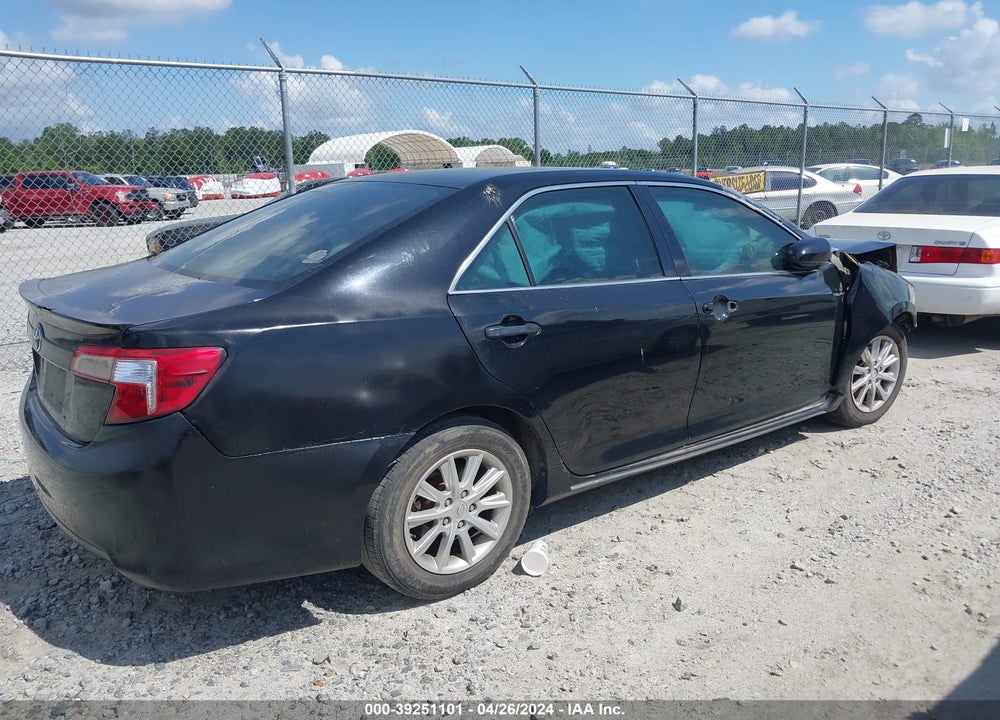 2013 TOYOTA CAMRY LE VIN: 4T1BF1FKXDU658960