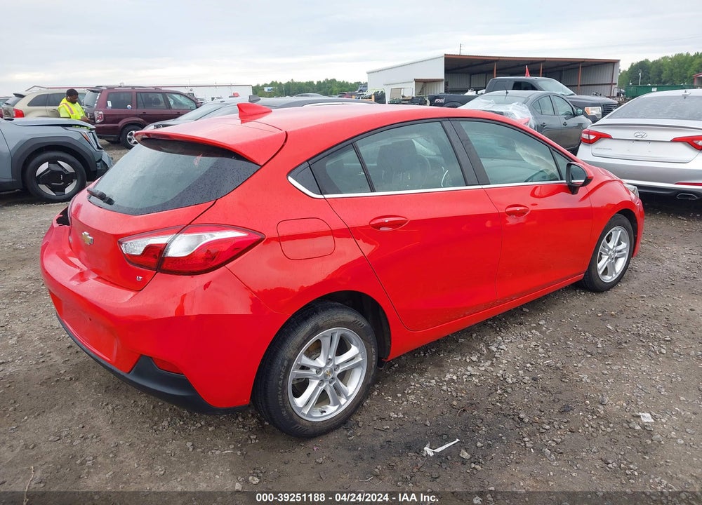 2018 CHEVROLET CRUZE VIN: 3G1BE6SM3JS635214