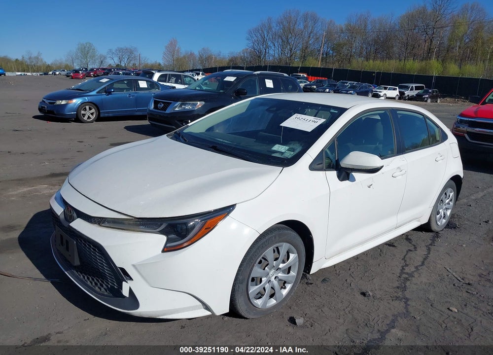 2020 TOYOTA COROLLA LE VIN: JTDEPRAE0LJ040528
