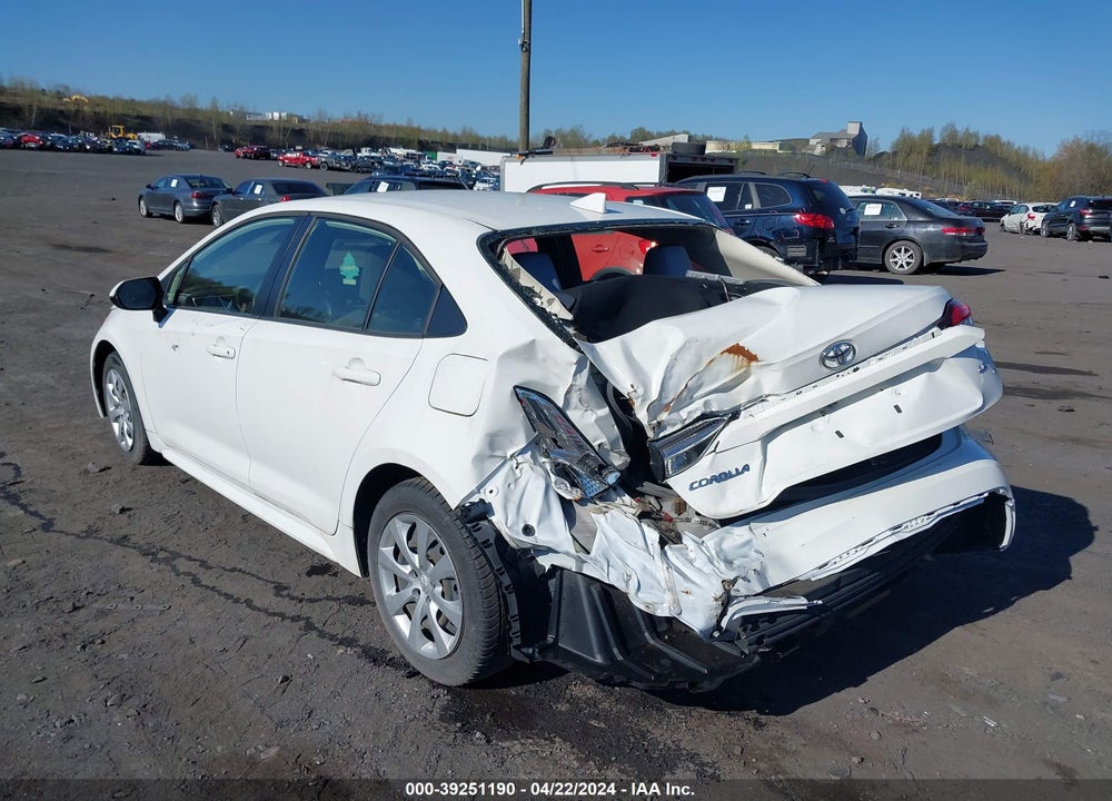 2020 TOYOTA COROLLA LE VIN: JTDEPRAE0LJ040528