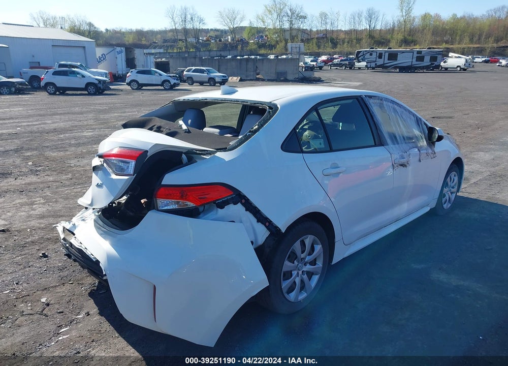 2020 TOYOTA COROLLA LE VIN: JTDEPRAE0LJ040528