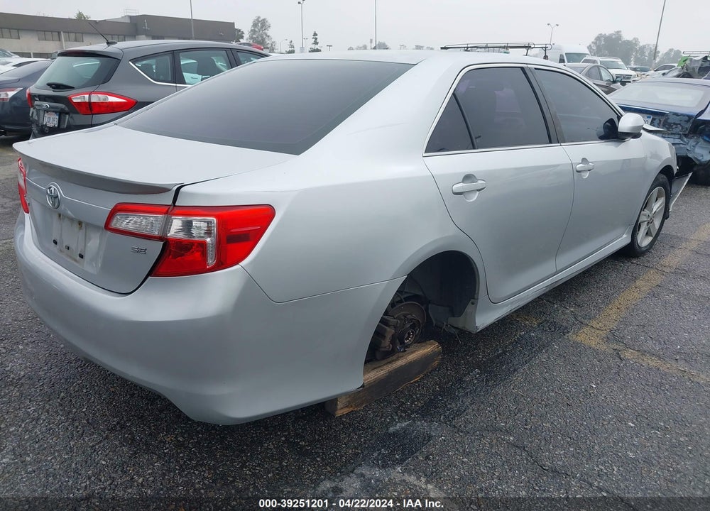 2012 TOYOTA CAMRY SE VIN: 4T1BF1FK3CU590273