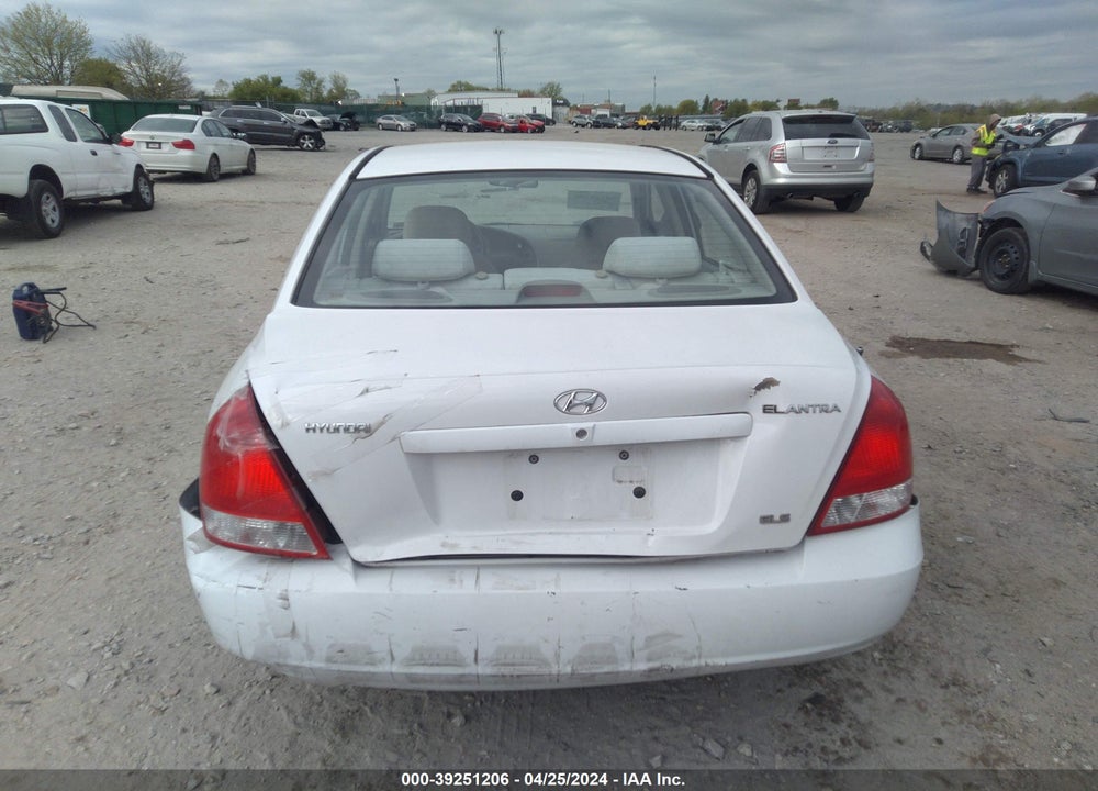 2003 HYUNDAI ELANTRA VIN: KMHDN45D73U521490