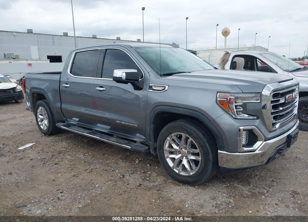 2019 GMC SIERRA 1500 SLT VIN: 3GTP8DED9KG186789