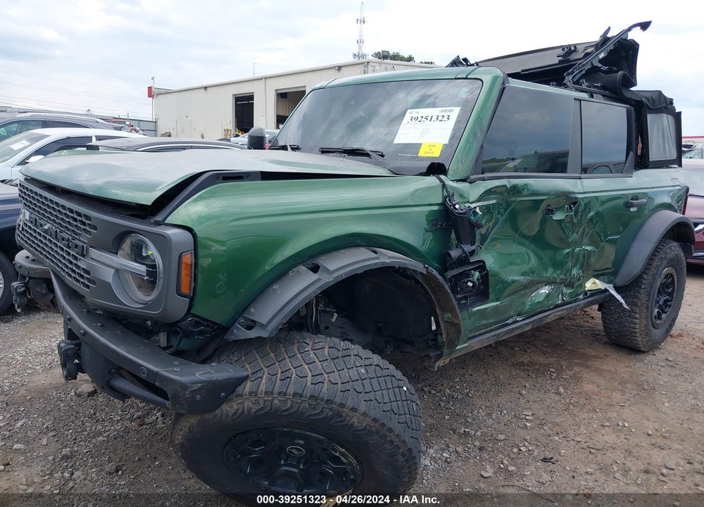 2022 FORD BRONCO BADLANDS VIN: 1FMEE5DPXNLB18148
