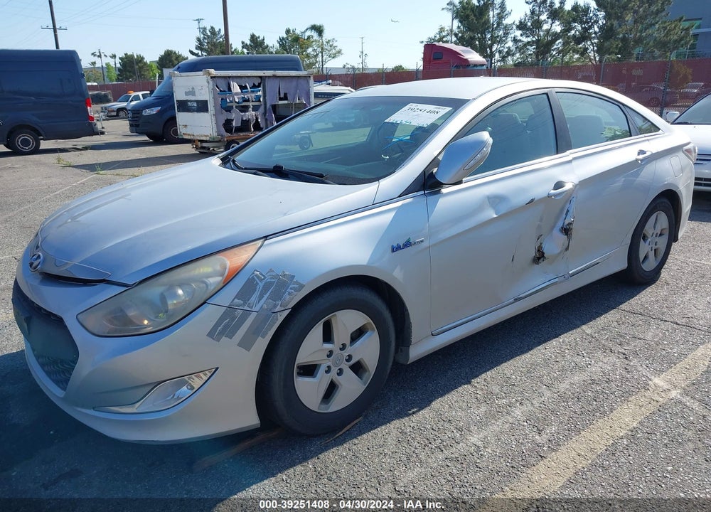 2012 HYUNDAI SONATA HYBRID VIN: KMHEC4A49CA030906