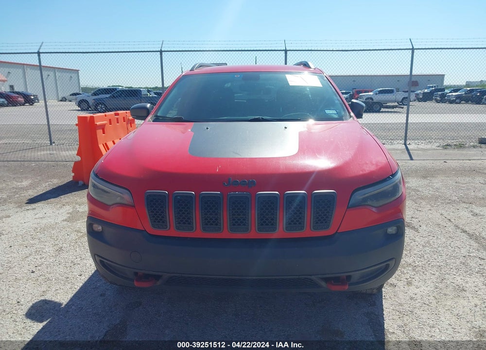 2019 JEEP CHEROKEE TRAILHAWK 4X4 VIN: 1C4PJMBX4KD298822