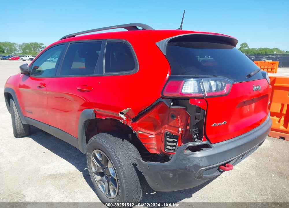2019 JEEP CHEROKEE TRAILHAWK 4X4 VIN: 1C4PJMBX4KD298822