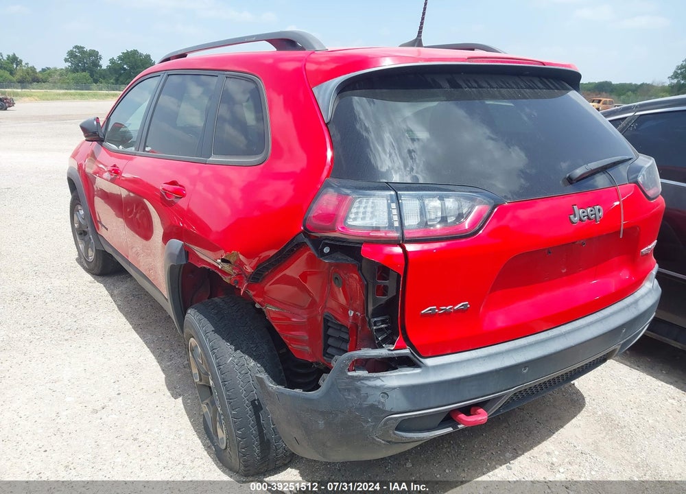 2019 JEEP CHEROKEE TRAILHAWK 4X4 VIN: 1C4PJMBX4KD298822