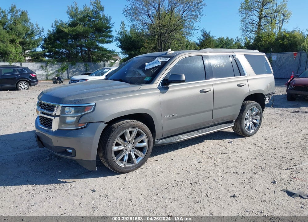 2017 CHEVROLET TAHOE LT VIN: 1GNSKBKC9HR127513