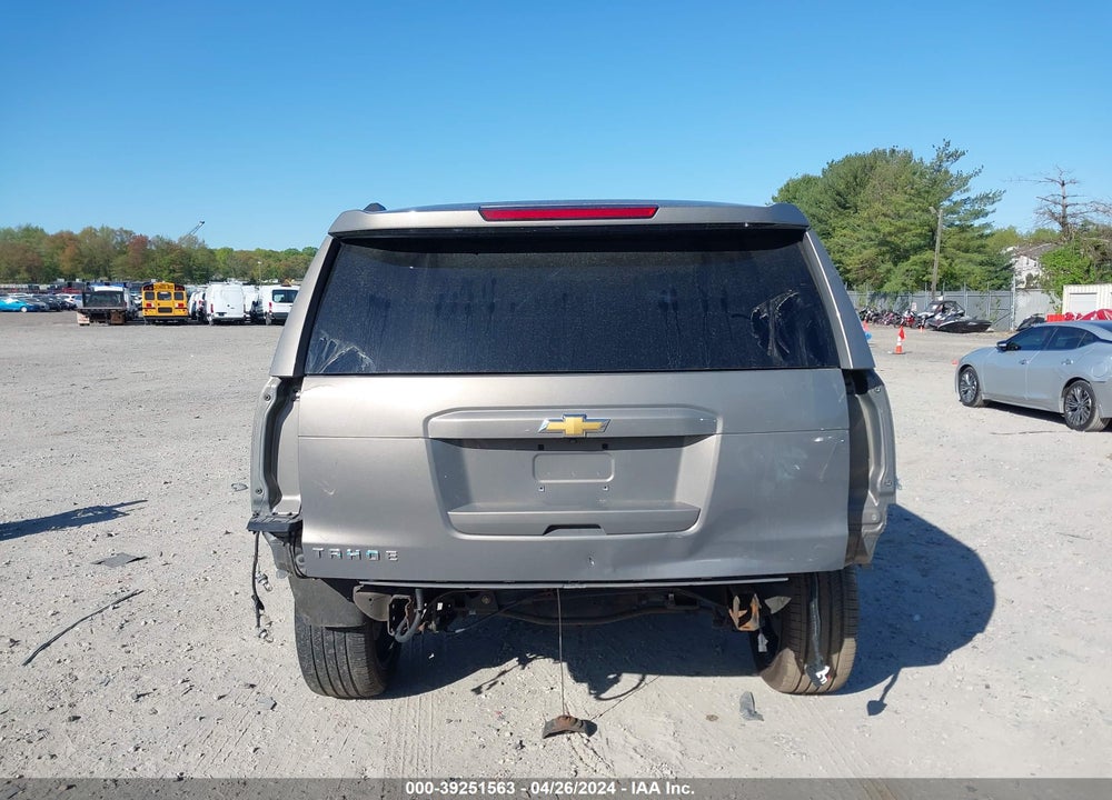 2017 CHEVROLET TAHOE LT VIN: 1GNSKBKC9HR127513