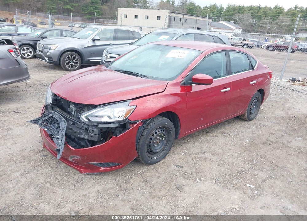 2017 NISSAN SENTRA S/SL/SR/SV VIN: 3N1AB7AP6HL635633