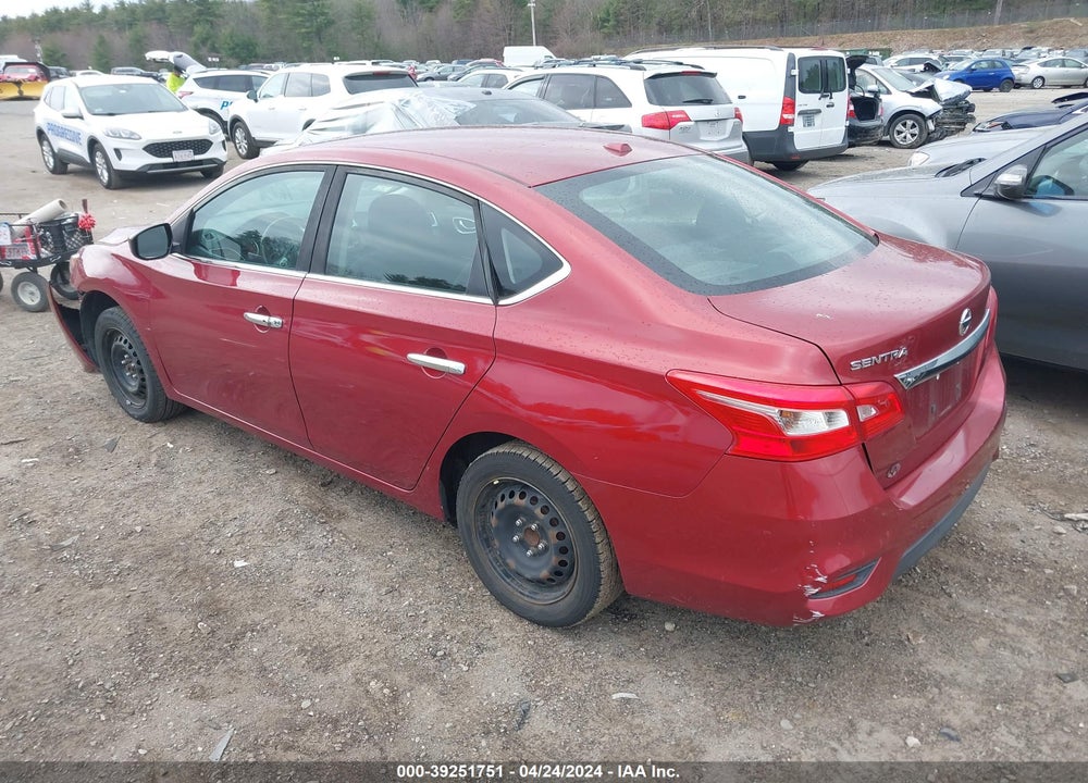 2017 NISSAN SENTRA S/SL/SR/SV VIN: 3N1AB7AP6HL635633