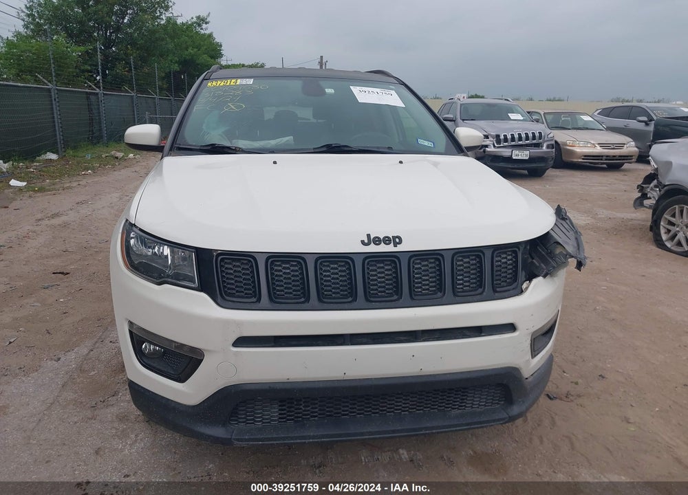 2018 JEEP COMPASS ALTITUDE FWD VIN: 3C4NJCBB5JT318283