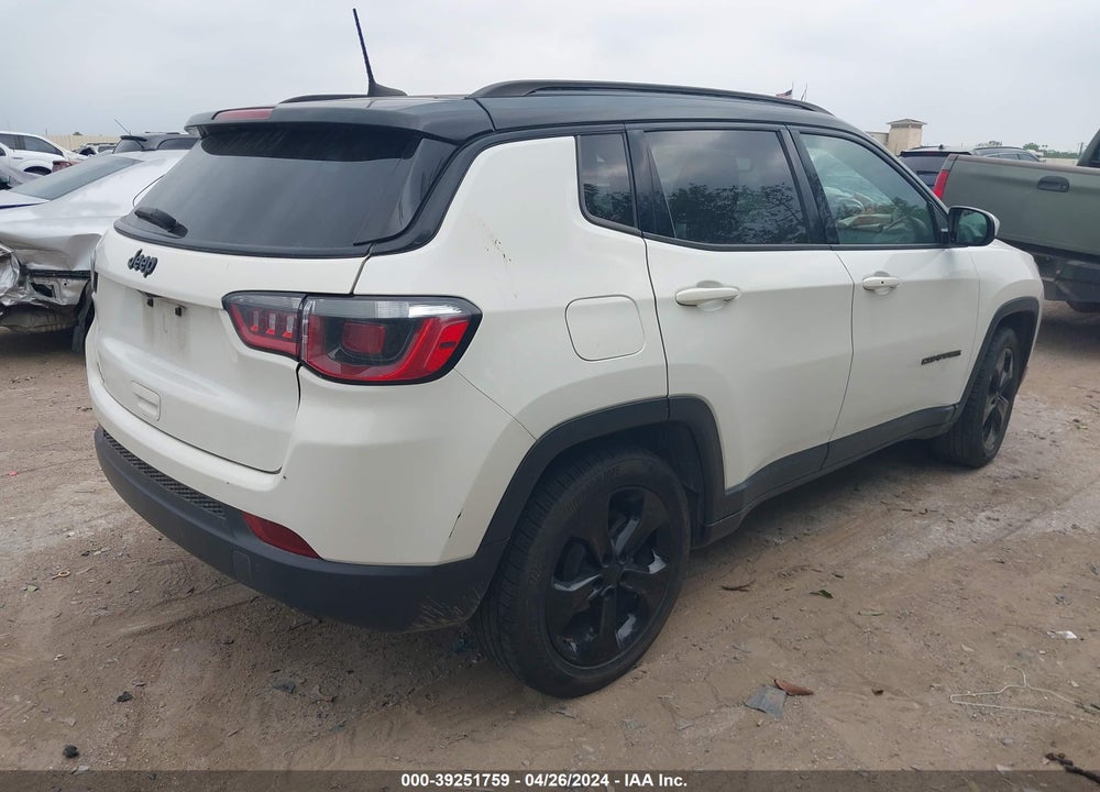 2018 JEEP COMPASS ALTITUDE FWD VIN: 3C4NJCBB5JT318283