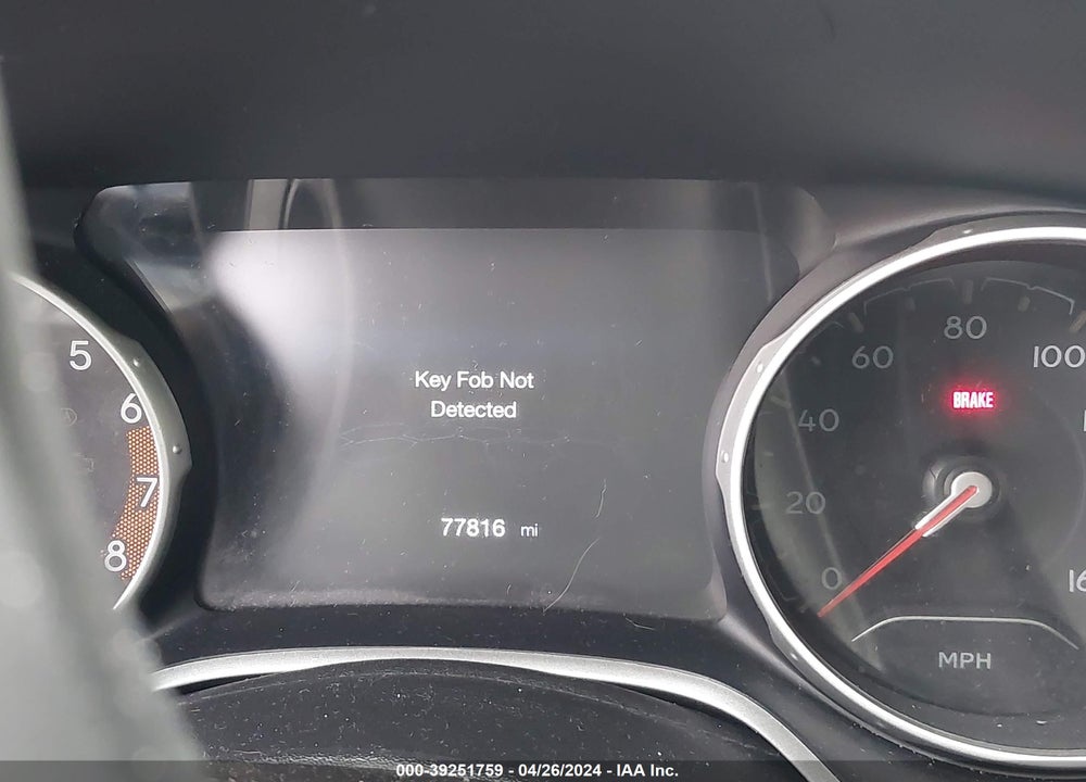 2018 JEEP COMPASS ALTITUDE FWD VIN: 3C4NJCBB5JT318283