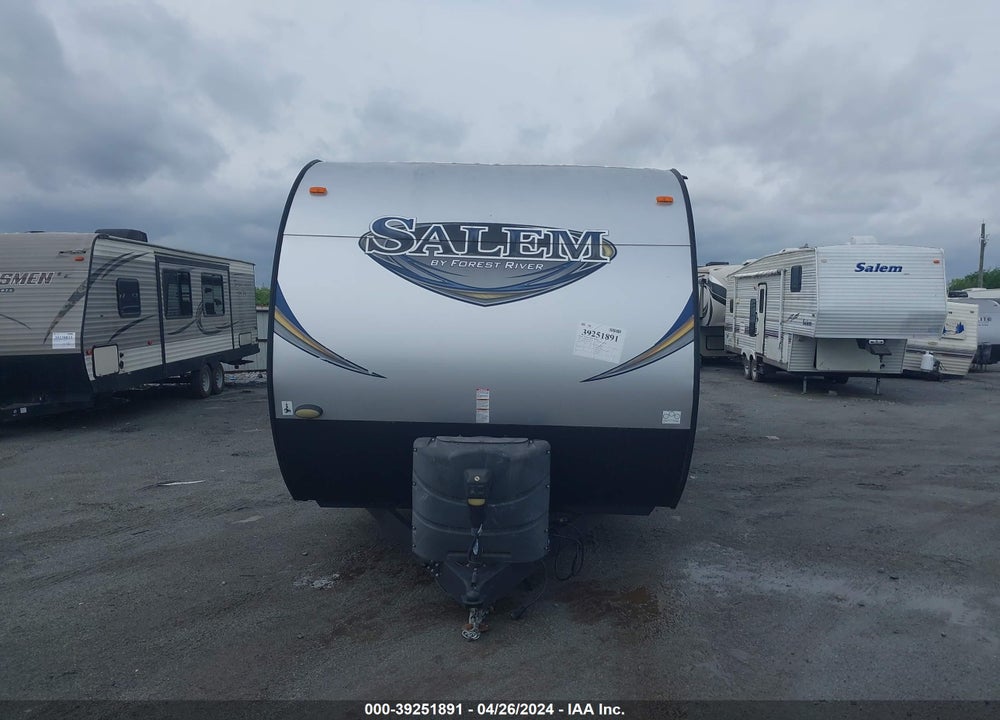 2015 FOREST RIVER SALEM 27RKSS VIN: 4X4TSMC29GA317009