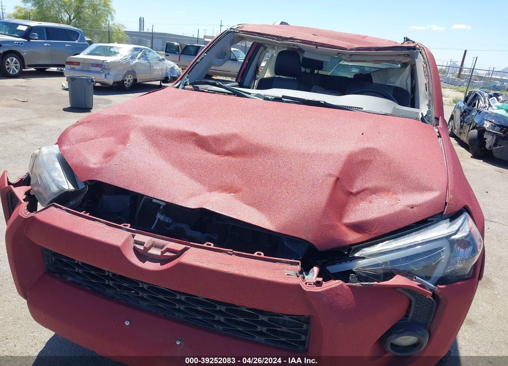 2019 TOYOTA 4RUNNER SR5 PREMIUM VIN: JTEBU5JR7K5677667