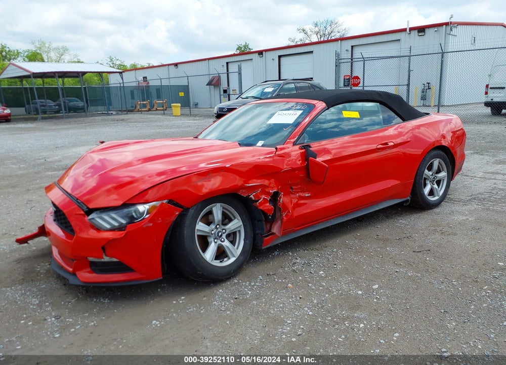 2016 FORD MUSTANG V6 VIN: 1FATP8EM5G5323918
