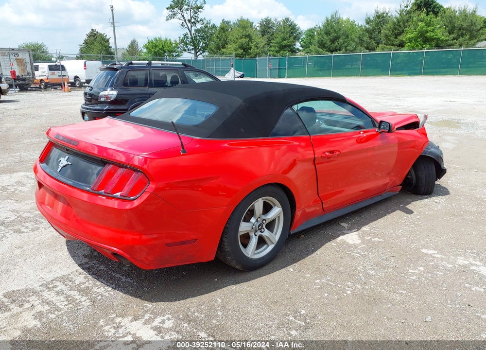 2016 FORD MUSTANG V6 VIN: 1FATP8EM5G5323918