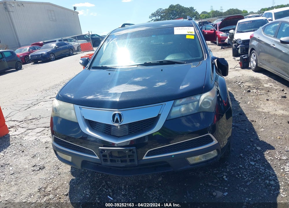 2011 ACURA MDX ADVANCE PACKAGE VIN: 2HNYD2H74BH541503