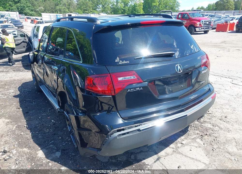 2011 ACURA MDX ADVANCE PACKAGE VIN: 2HNYD2H74BH541503