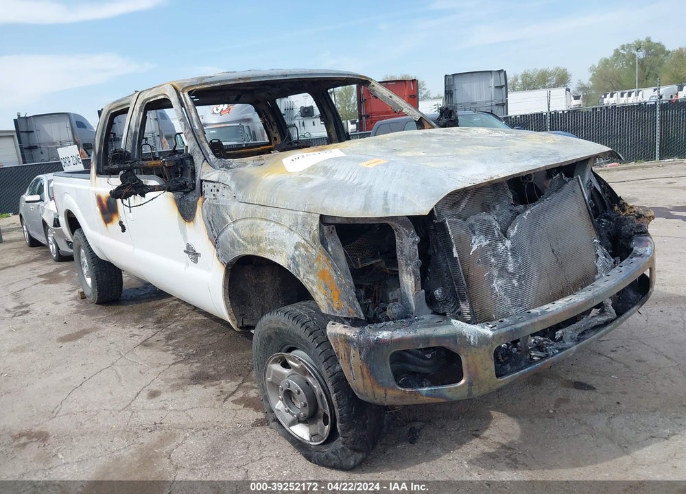 2011 FORD F-250 LARIAT VIN: 1FT7W2BT8BEA84414