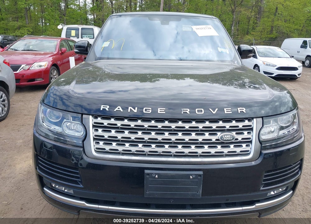2016 LAND ROVER RANGE ROVER 3.0L V6 TURBOCHARGED DIESEL HSE TD6 VIN: SALGS2KF0GA292039