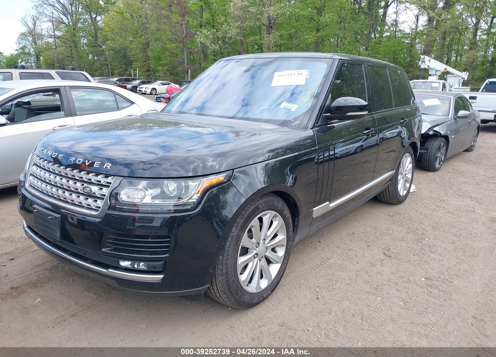 2016 LAND ROVER RANGE ROVER 3.0L V6 TURBOCHARGED DIESEL HSE TD6 VIN: SALGS2KF0GA292039