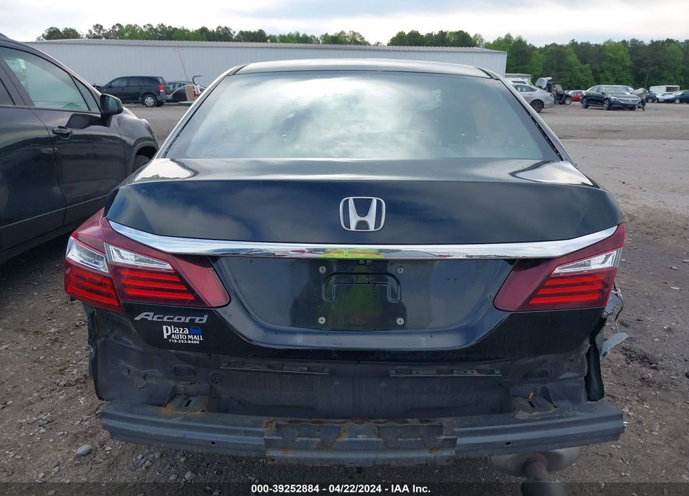 2017 HONDA ACCORD VIN: 1HGCR2F31HA259104