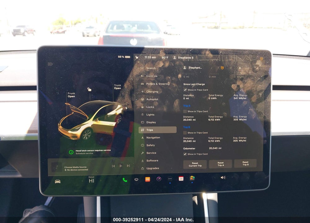 2021 TESLA MODEL Y LONG RANGE DUAL MOTOR ALL-WHEEL DRIVE VIN: 5YJYGDEE5MF086150