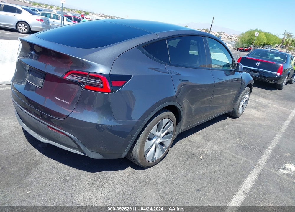 2021 TESLA MODEL Y LONG RANGE DUAL MOTOR ALL-WHEEL DRIVE VIN: 5YJYGDEE5MF086150