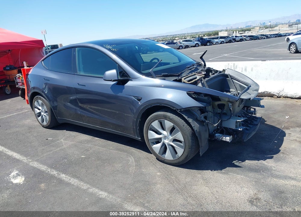 2021 TESLA MODEL Y LONG RANGE DUAL MOTOR ALL-WHEEL DRIVE VIN: 5YJYGDEE5MF086150
