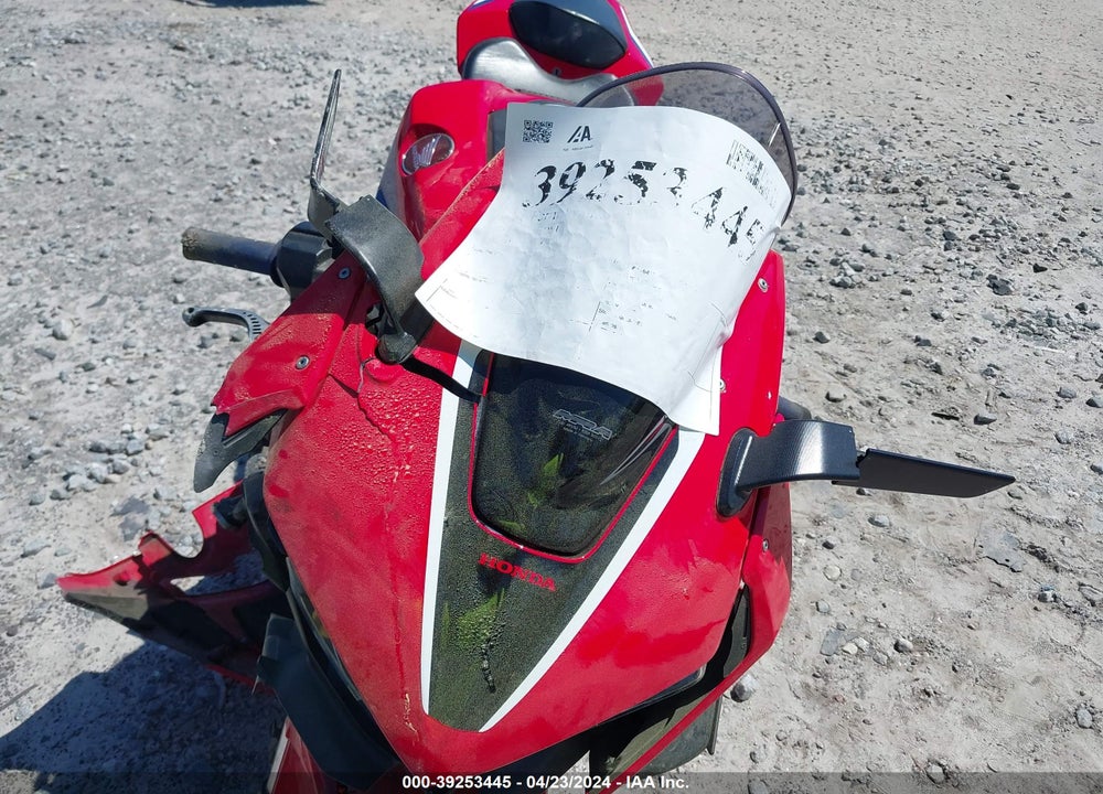 2022 HONDA CBR1000 RA VIN: JH2SC7752NK500478