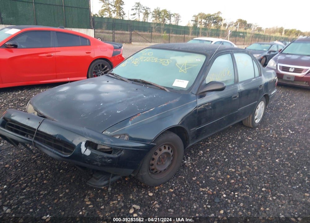 1996 TOYOTA COROLLA DX VIN: 2T1BB02E9TC171142