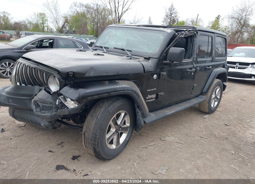 2021 JEEP WRANGLER UNLIMITED SAHARA 4X4 VIN: 1C4HJXEG6MW851348