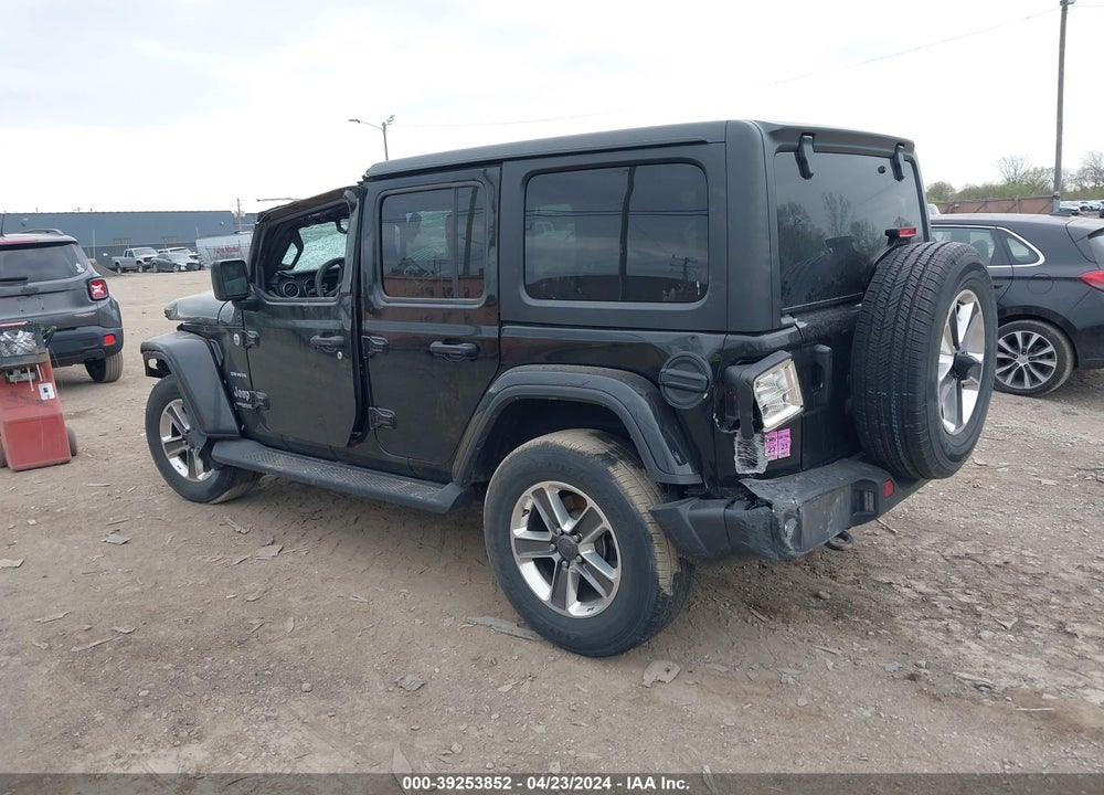 2021 JEEP WRANGLER UNLIMITED SAHARA 4X4 VIN: 1C4HJXEG6MW851348