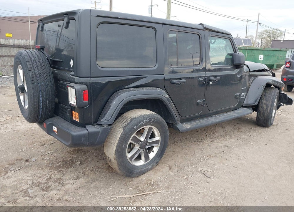 2021 JEEP WRANGLER UNLIMITED SAHARA 4X4 VIN: 1C4HJXEG6MW851348