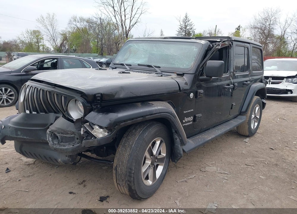 2021 JEEP WRANGLER UNLIMITED SAHARA 4X4 VIN: 1C4HJXEG6MW851348