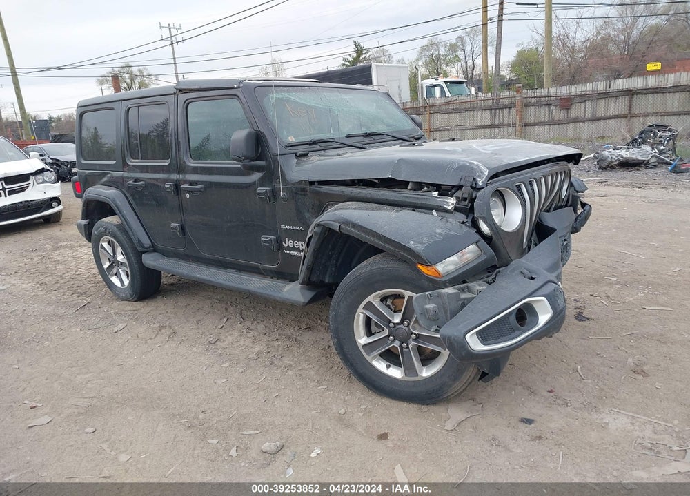 2021 JEEP WRANGLER UNLIMITED SAHARA 4X4 VIN: 1C4HJXEG6MW851348